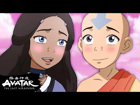 Aang and Katara's Cutest Moments Ever ???? | Avatar: The Last Airbender