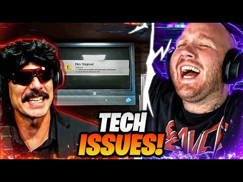 TIMTHETATMAN REACTS TO DRDISRESPECT LOSING HIS MIND WITH TECH ISSUES
