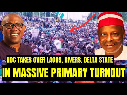 Peter Obi Influence Is Massive As NDC Primary Records Huge Crowd