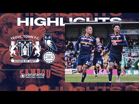 HIGHLIGHTS: Yeovil Town 0-3 Oldham Athletic