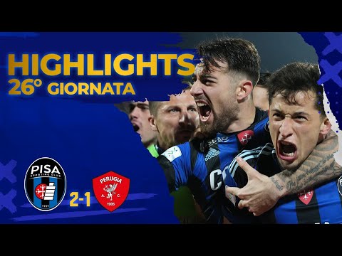 Serie BKT (26 giornata). Pisa-Perugia 2-1