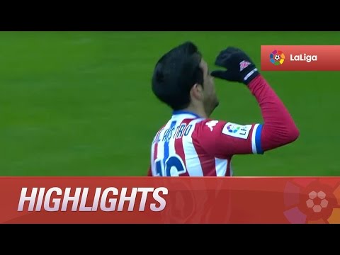 Highlights Sporting de Gijón (2-4) RCD Espanyol