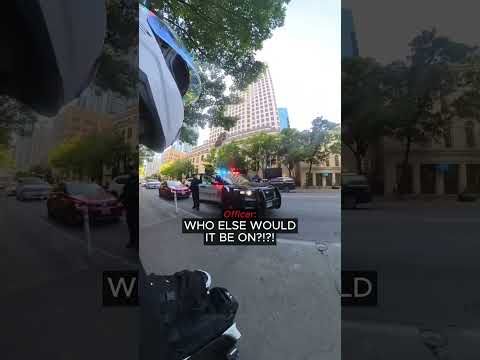 Cop's Reflexes Save A Reckless Rider From A Disaster