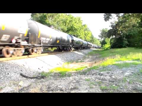 BNSF 6916 leads NS 142 Argo, AL 6-19-14