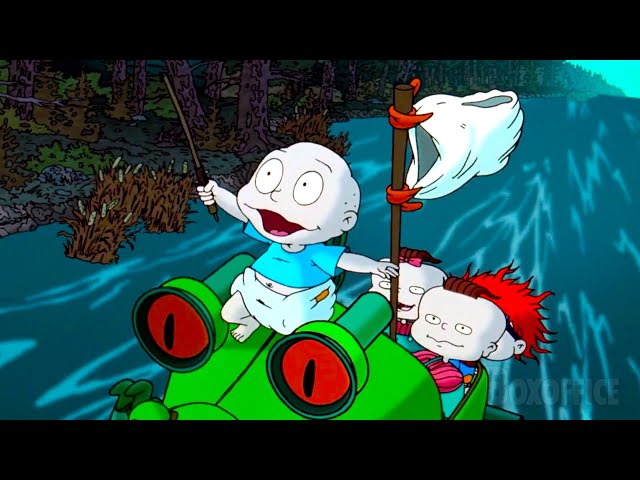 Vídeo relacionado con Rugrats Group With Reptar And Nickelodeon Logo Camiseta sin Mangas