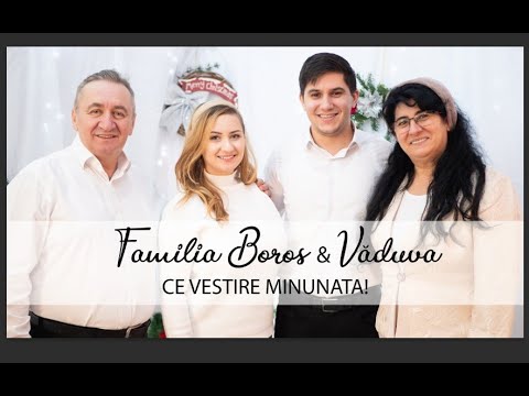 Familia Boroș & Văduva | Ce vestire minunată [COLIND]