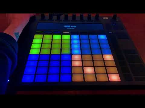 Momentary Ambient II - Ableton Live Push 2 - Improvised Soundtrack Performance