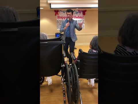Fun Entertainment At Nursing Home