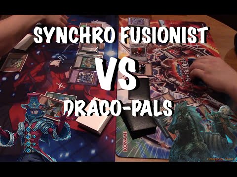 Yu-Gi-Oh Synchro Fusionist Turbo Vs Draco-Pals (March 2016)