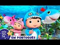 Tubarão Bebê 1 HORA DE LBB Little Baby Bum Em Português Músicas Infantis E Desenhos
