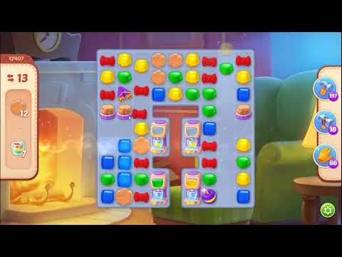 Homescapes Level 12407 - NO BOOSTERS 🏠 | SKILLGAMING ✔️