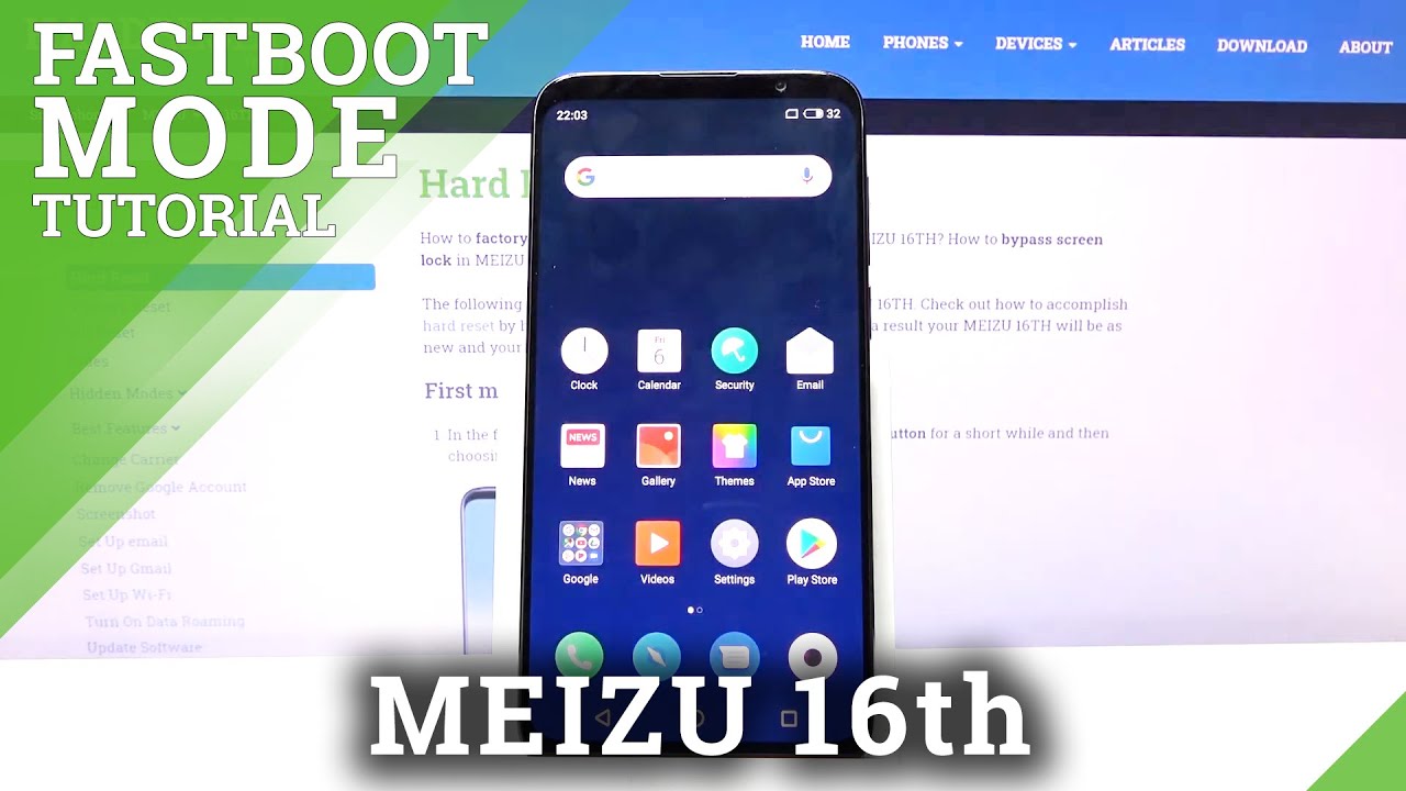 Fastboot Mode MEIZU 16TH – Open / Quit Fastboot Mode