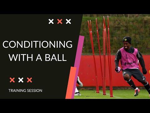 Soccer TACTICS - Conditioning Exercises With a Ball