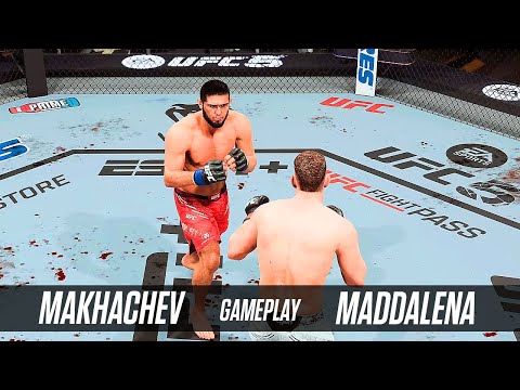 UFC 5 Gameplay | Jack Della Maddalena vs Islam Makhachev | UFC 322 Full Fight