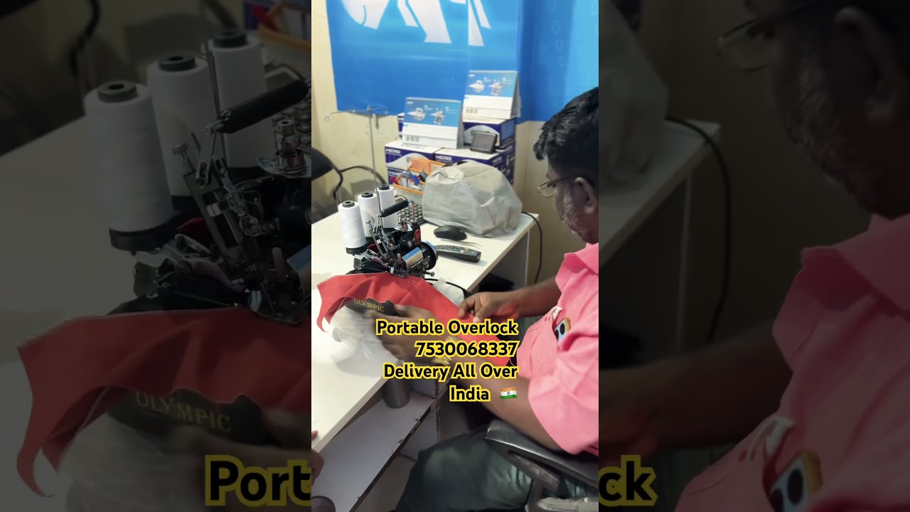 ❤️ Overlock Machine - #overlockmachine  #boutique #jacksewingmachinemadurai #jackf5 #jacka2c 🔥