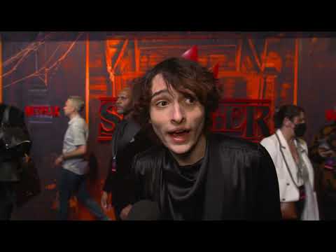 Stranger Things Season 4 New York World Premiere - itw Finn Wolfhard (Official Video)