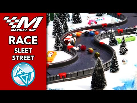 🏁 Marbula One S4 GP6 🏁 Sleet Street RACE 🧊 Jelle's Marble Runs