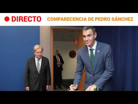 🔴 DIRECTO | Comparecencia de Pedro Sánchez desde la ONU | RTVE Noticias