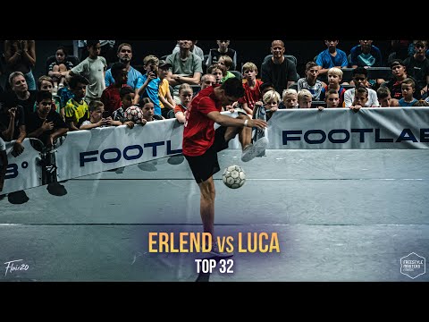 Erlend vs Luca - Top 32 | Scania Freestyle Masters 2023