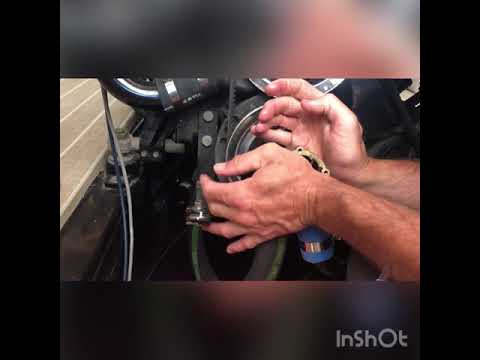 Indmar raw water pump impeller replacement