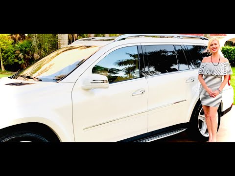 2012 Mercedes Benz GL550 4 Matic SUV with SUPER LOW miles Review w/MaryAnn!!