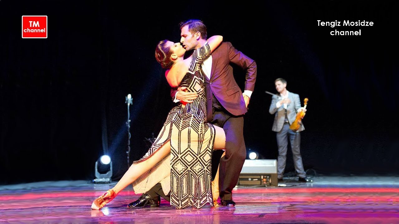 "Cafe Dominguez". Fernando Gracia and Sol Cerquides with "TANGO EN VIVO" orchestra. Танго 2018.