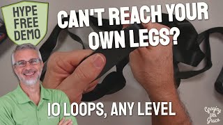 Can't Reach to Stretch? Non-Elastic Strap for Seniors