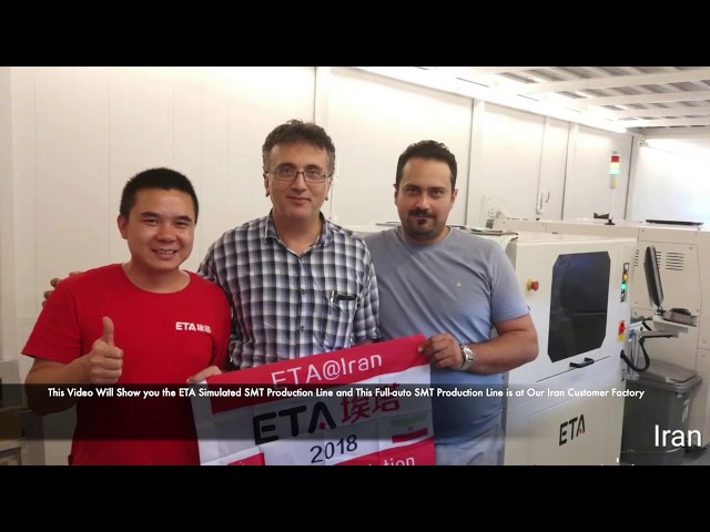 I.C.T SMT Process Fully Automatic SMT Line