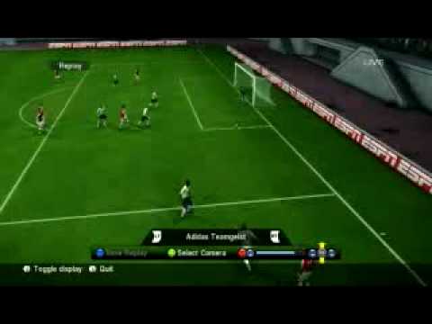 Gol de Calcanhar - PES 2010 - Goal PES 2010