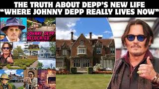 La mansión secreta de Johnny Depp en el Reino Unido y su vida actual