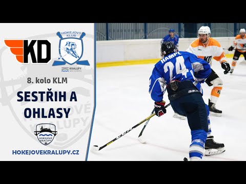 Sestřih a ohlasy: 8. kolo KLM 21/22 Easy Flyers Králův Dvůr vs. HK Kralupy
