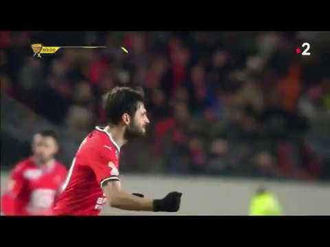 Stade Rennes vs PSG 2-3 ● Sanjin Goal ● 30/01/2018