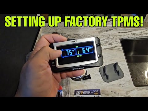 Setting Up the TST TPMS system in our new 2024 Forest River Surveyor Legend 240BHLE!