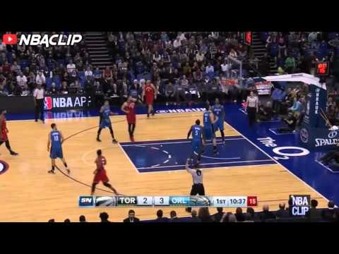 Jonas Valanciunas nice AND ONE Play | Raptors vs Magic | January 14 2016 | 2015-16 NBA SEASON