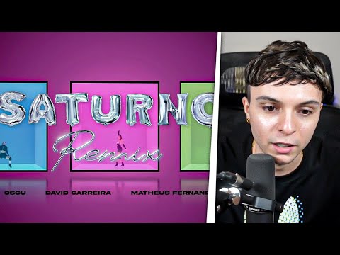 oscu reacts to his new song "Saturno - Remix"