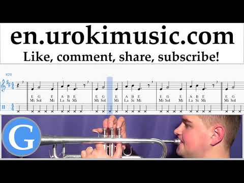 Trumpet lessons Nicky Jam ft. Will Smith - Live It Up Sheet Music Tutorial um-ih352