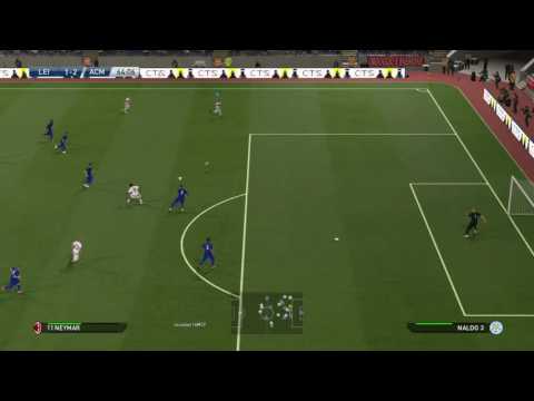 O Rei Neymar 2. Leicester City - AC Milan, Champions League J6