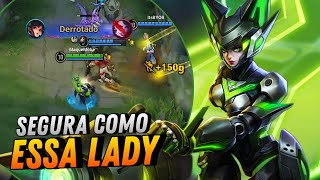 JOGUEI COM A NOVA SKIN DA LADY SUN - HOK