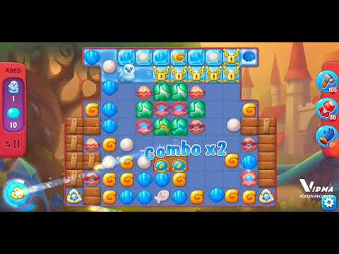 Fishdom. 4999 hard level no boosters and diamonds