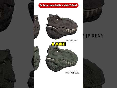 Is Rexy Canonically a Male T-Rex? Jurassic World Rebirth #Shorts #Viral