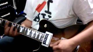 Video thumbnail for Samick Greg Bennett AV3 with Dragonfire Screamers (Clean) by bryan arzaga