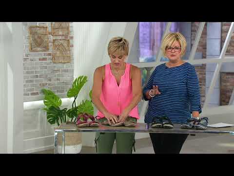 Earth Origins Suede Sport Sandals - Sophie on QVC