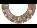BROWN INTERIORS & UTTERMOST | 04017 jeremiah mirror
