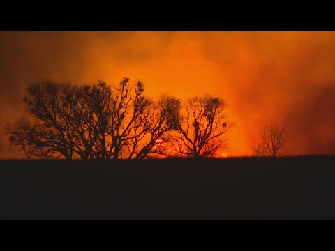 Fire engulfs small Texas city of Ranger in separate blaze from sprawling Eastland County grass fire