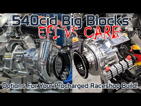 SDPC Raceshop Procharged Big Block Options