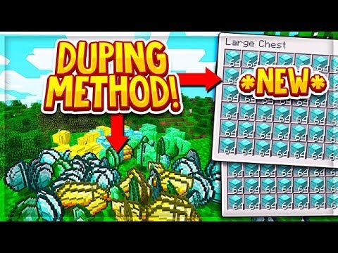 UNLIMITED ITEMS DUPLICATION GLITCH! - Minecraft Duping