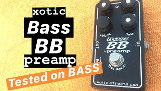 Video thumbnail for Xotic Bass BB Preamp Tested on BASS by Juanka Trujillo