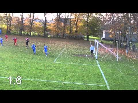 Bramki z meczu Orion Cegłów - Milan II Milanowek 3:8. 20.10.2013. Klasa B.