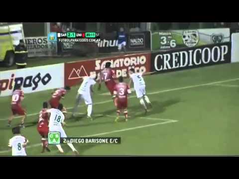 Video de los goles de Sarmiento 2 - Unión 1 Relata: Martín Miquelez