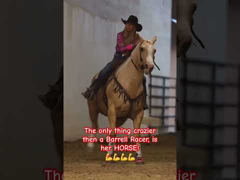 This is horse and rider wanting to be champions!💪#horse#cowgirl #barrelracing